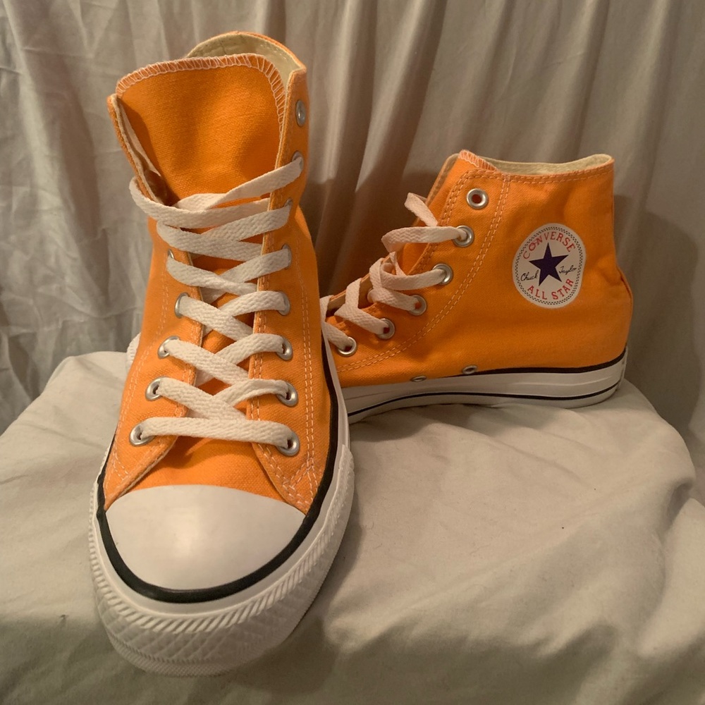 Converse, Hi-Tops, CLASSIC, orange, 8M/10W